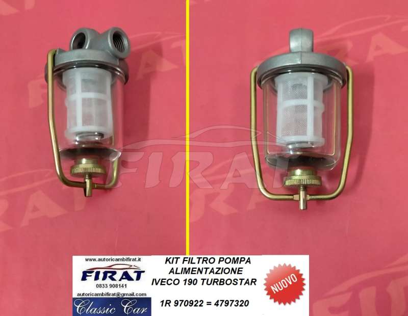 KIT FILTRO POMPA ALIMENTAZIONE IVECO 190 TURBOSTAR (970922)
